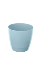 Indoor Pot Cover 16cm Round Coastal Blue Indoor Pot Cover 16cm Round Coastal Blue